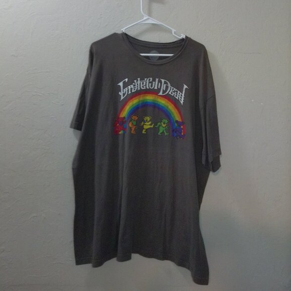 Grateful Dead Dancing Bears Rainbow Shirt 2XL 2022 - Picture 1 of 2
